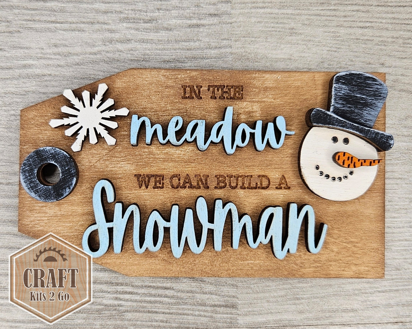 Build a Snowman Tag | #3919