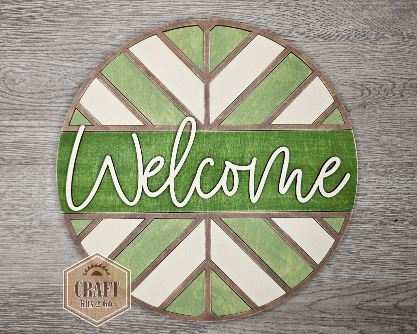 Welcome Home Chevron Sign | #4034