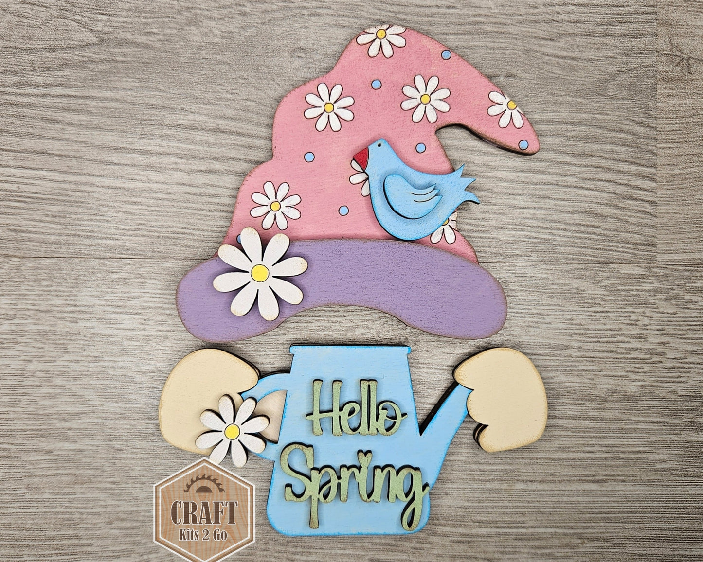 Interchangeable Gnome | GIRL SPRING TOPPER | #200002-3