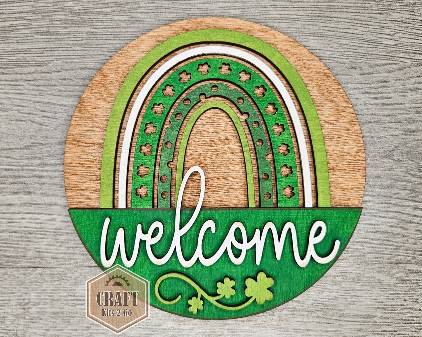 St. Patrick's Day Welcome Sign | #4064