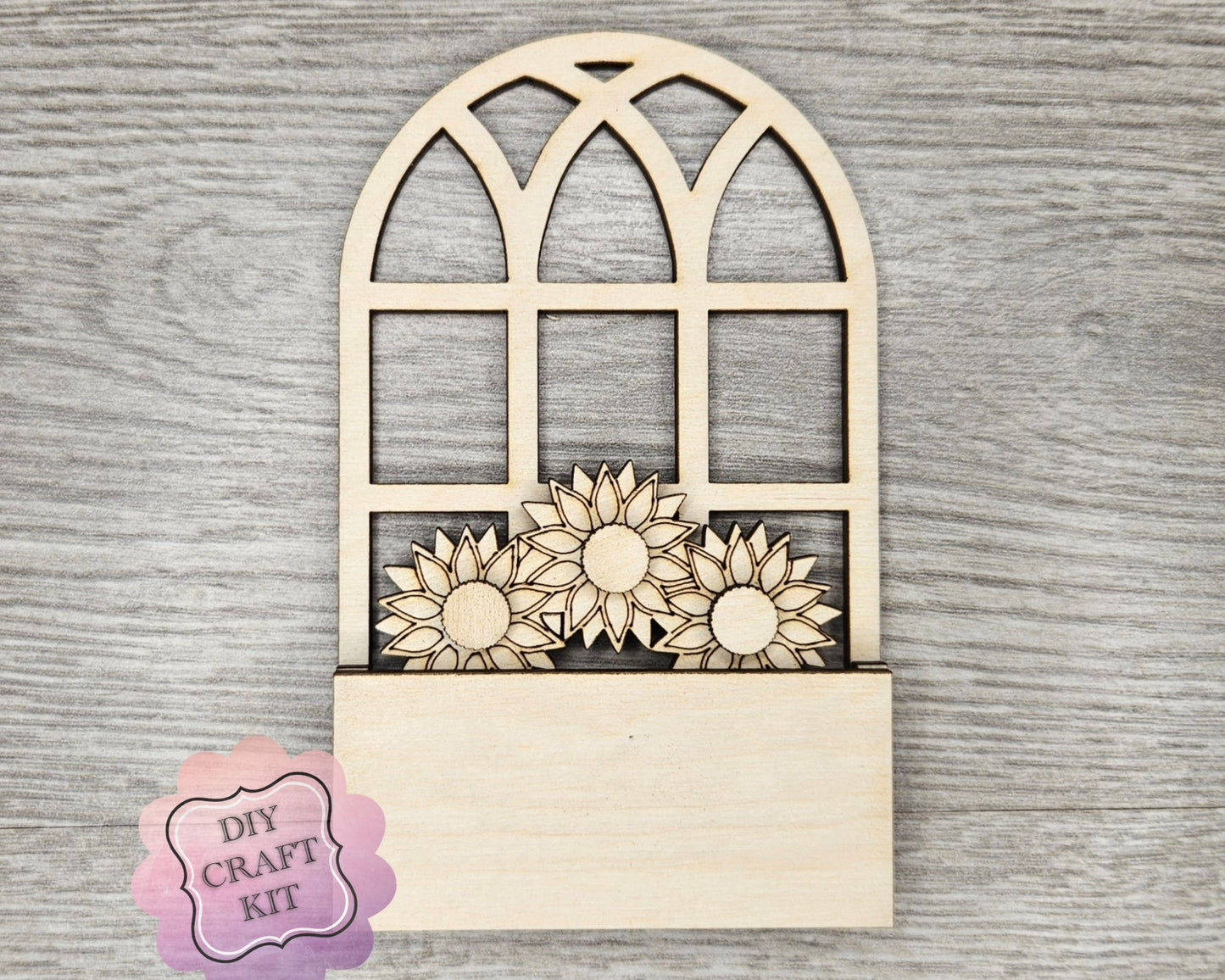 Sunflower Window | #2588