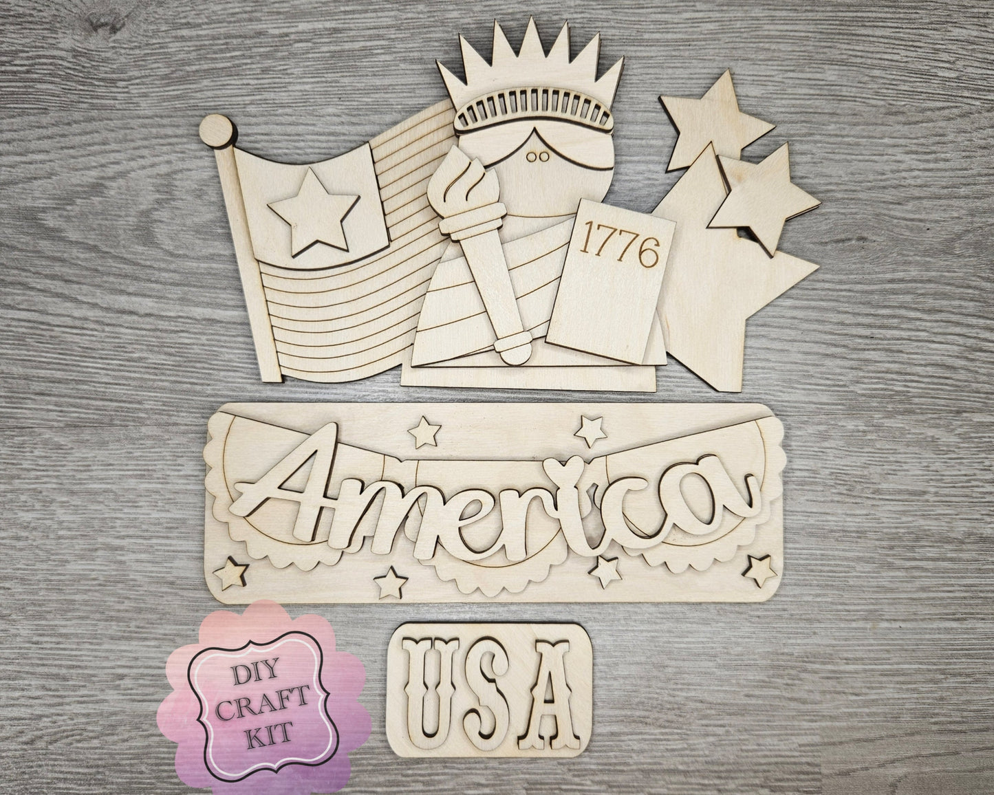 Interchangeable Truck | 4TH OF JULY LIBERTY INSERT | #200001 -14
