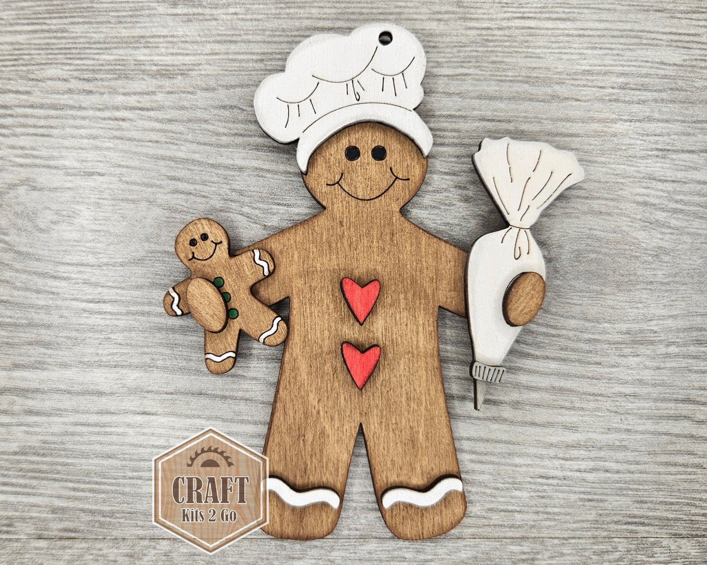 Gingerbread Baker Ornament | #3977