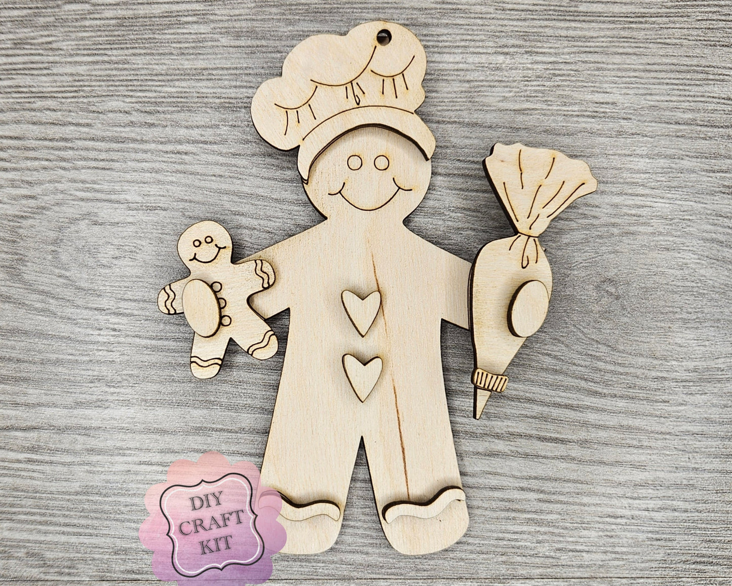 Gingerbread Baker Ornament | #3977