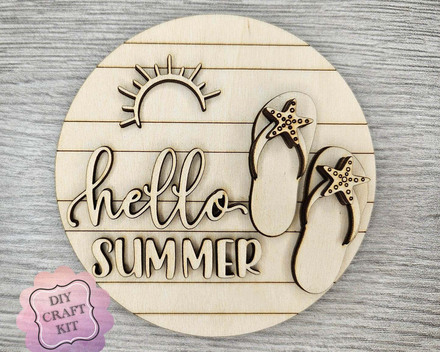 Hello Summer Sign | #3934