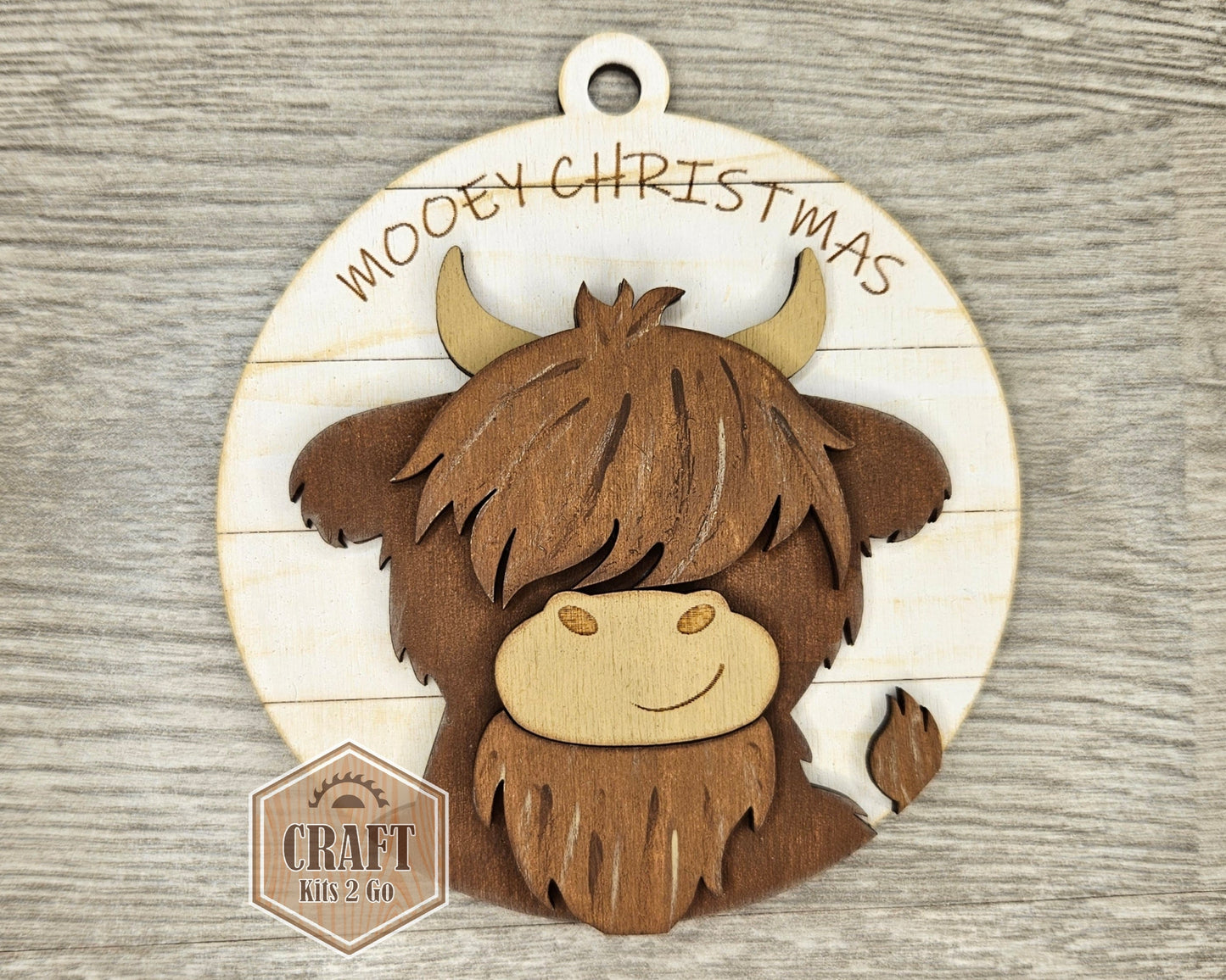 Highland Cow Ornament | #4150