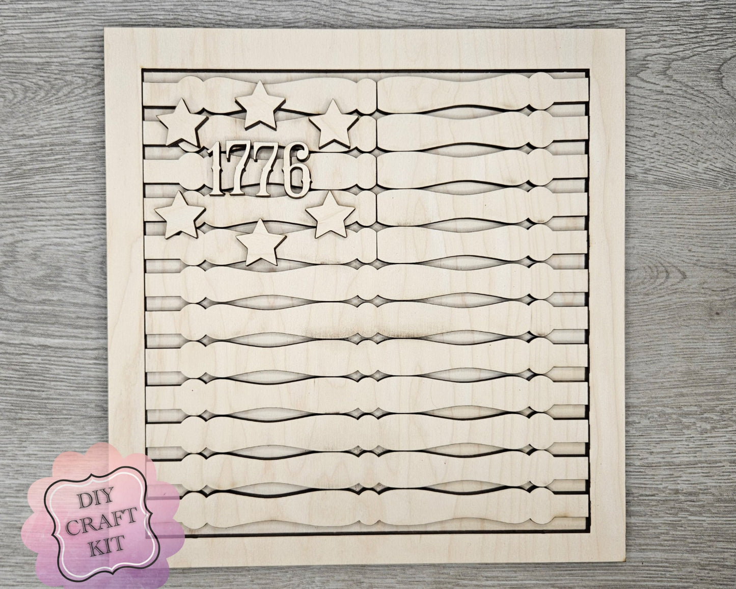 American Flag Spindle 1776 | #4177