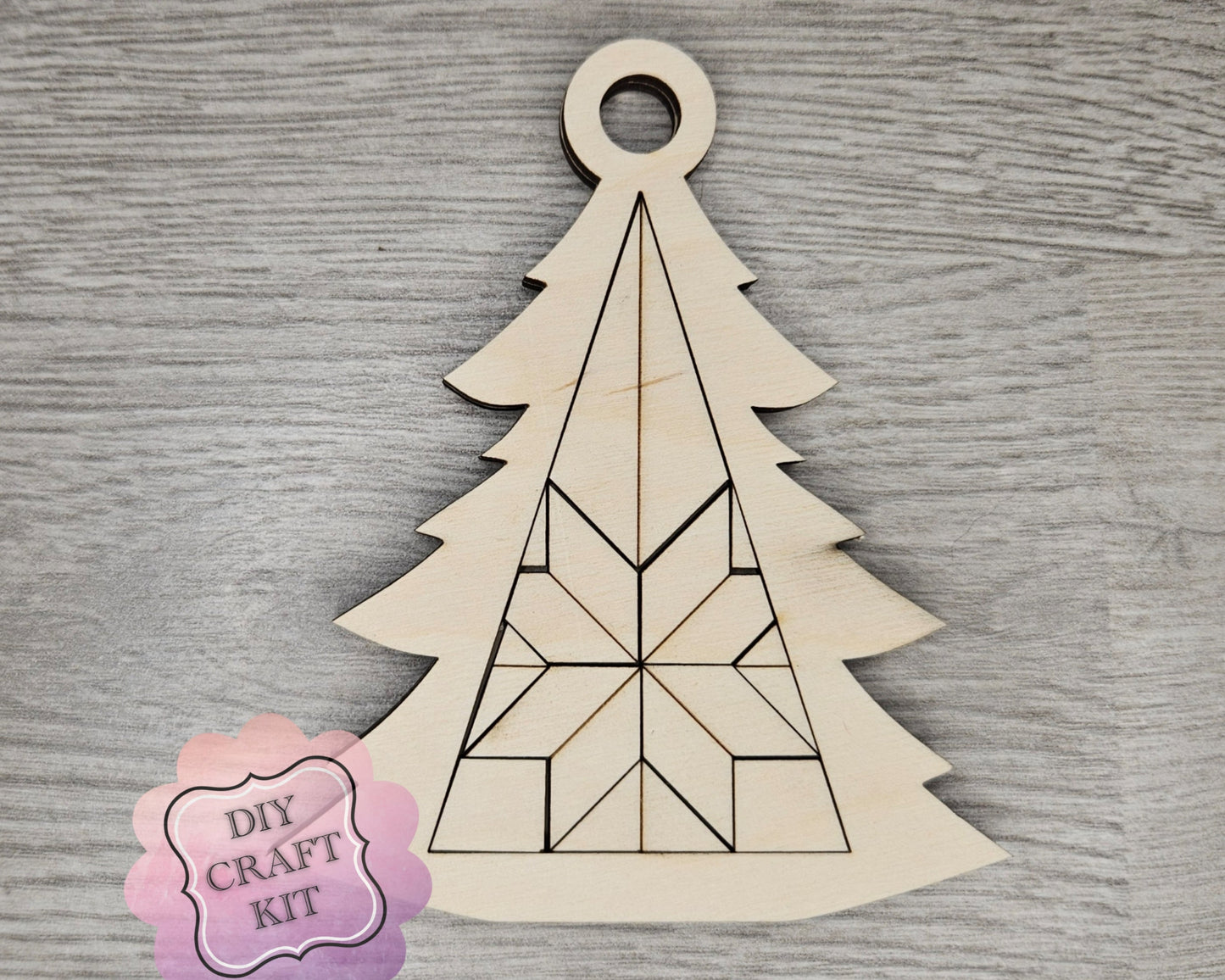 Christmas Tree Quilt Ornament | #4187