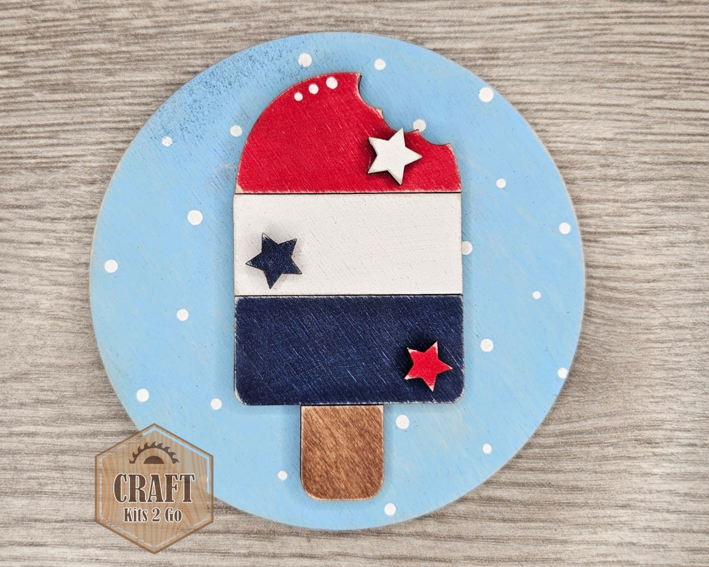 4th of July Popsicle | #4232