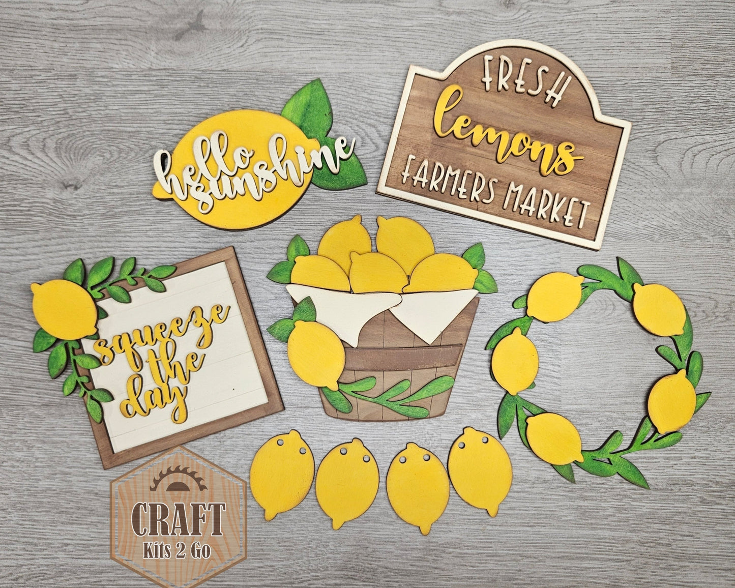 Lemon Wreath | #4272