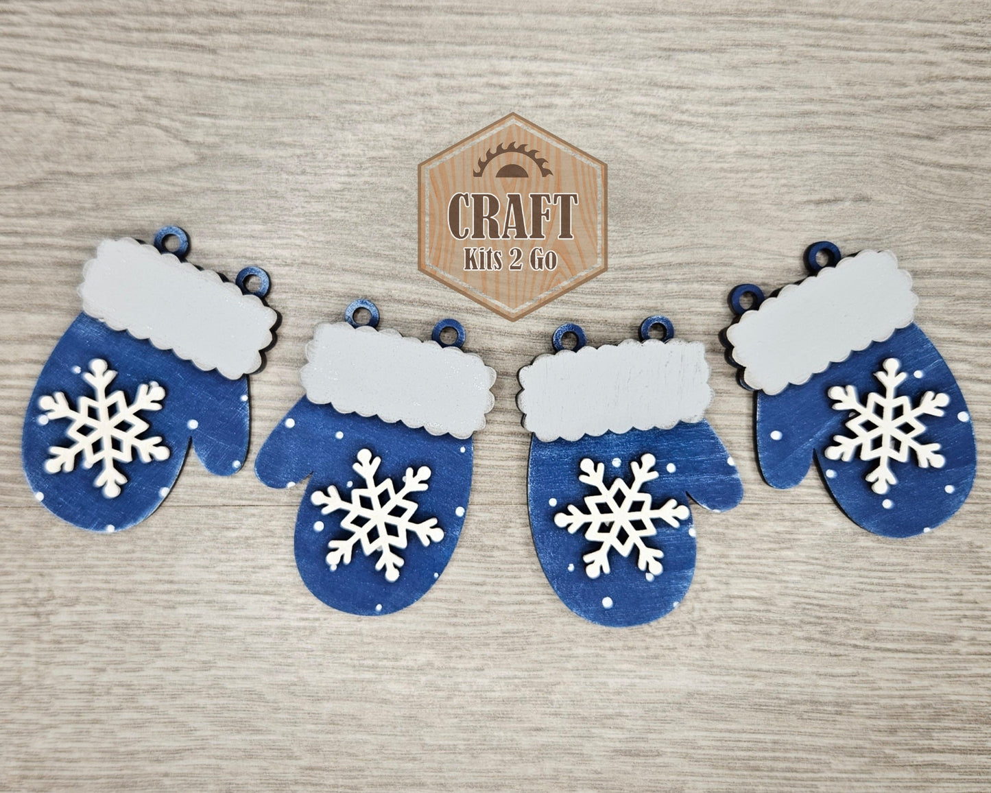 Winter Mitten Bunting | #4290