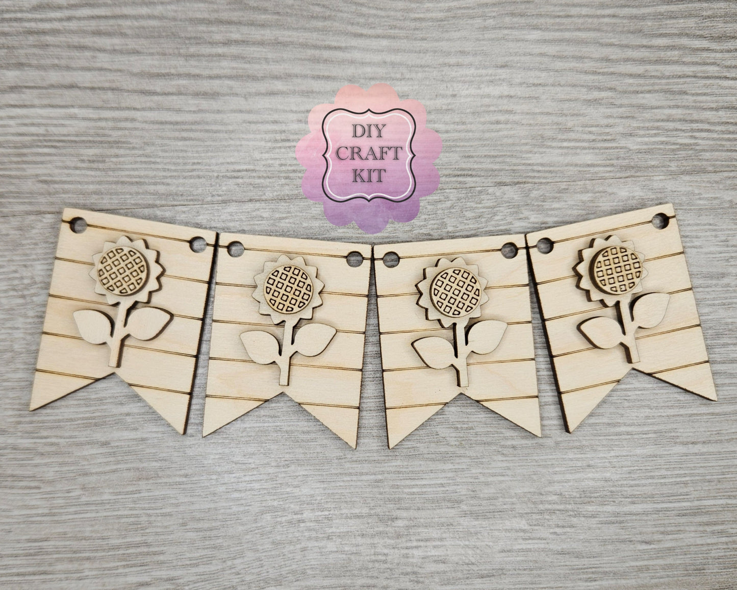 Sunflower Bunting | #4287