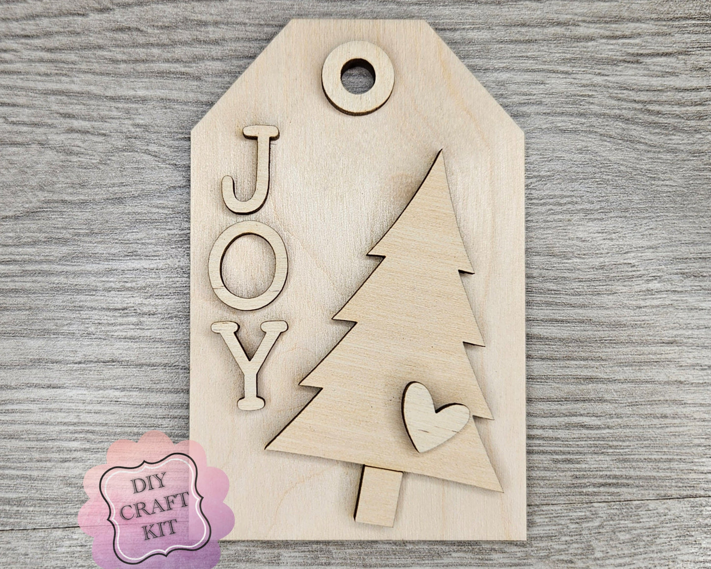 Joy Christmas Tree Tag | #4252