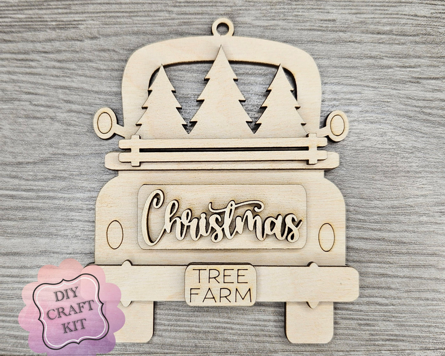 Christmas Truck Ornament | #4255