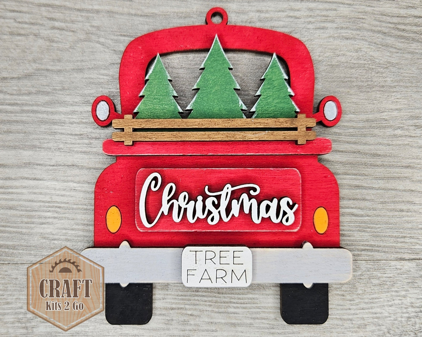 Christmas Truck Ornament | #4255