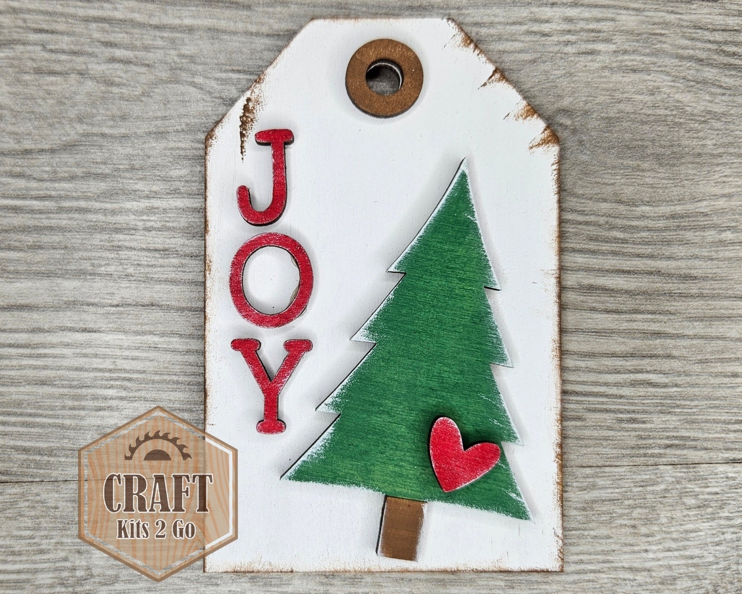 Joy Christmas Tree Tag | #4252