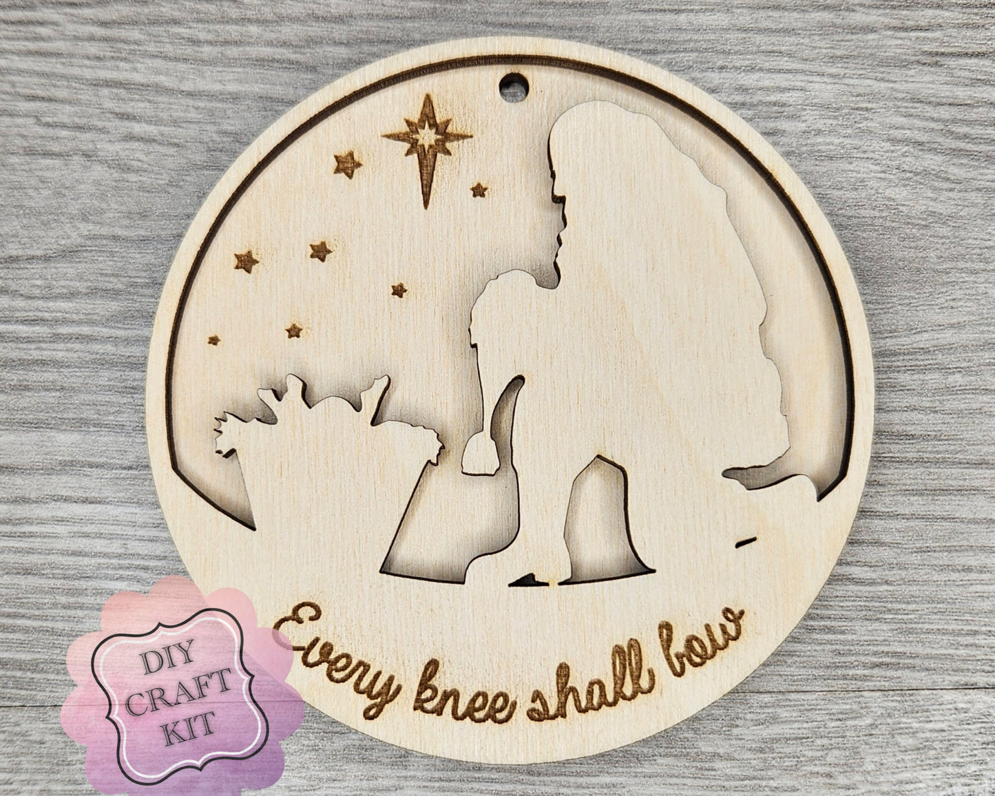 Every Knee Shall Bow Ornament | #4344