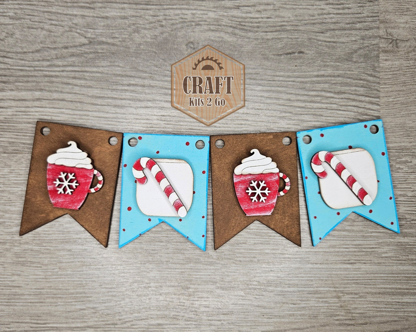 Hot Cocoa Bunting | #4424