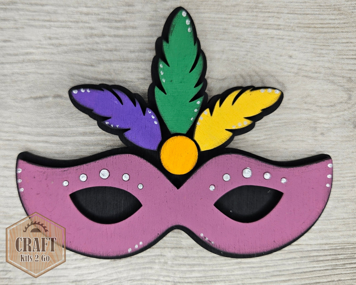 Mardi Gras Masquerade Mask | #4594