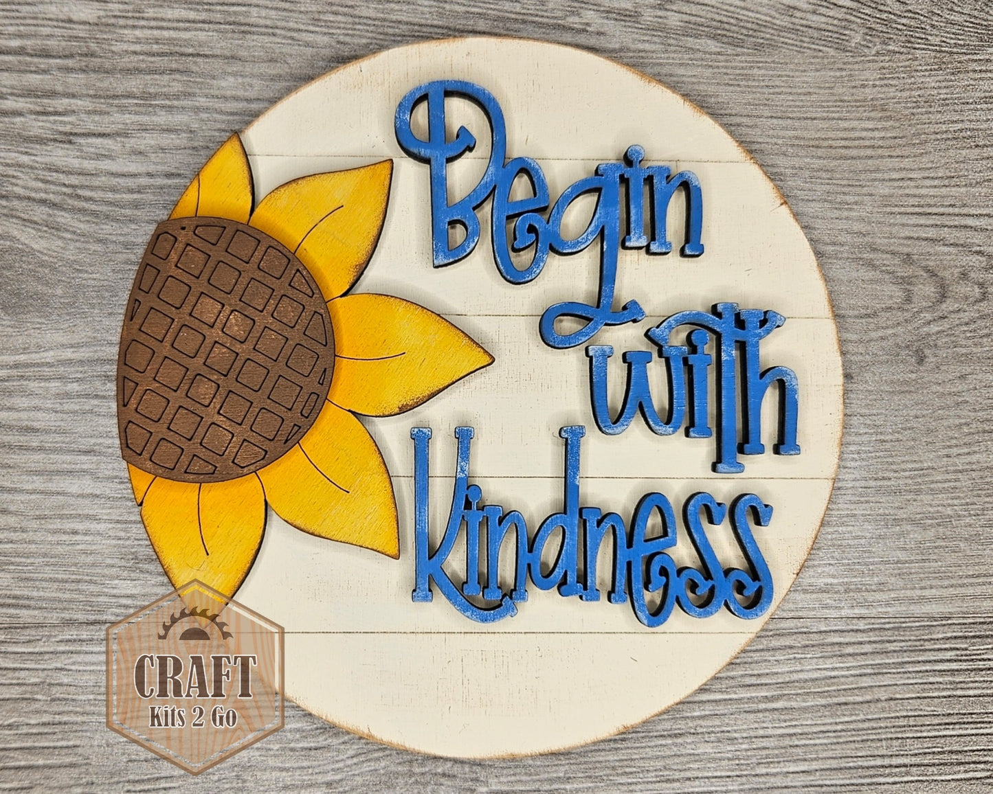 Begin with Kindness | Sunflower | #4576