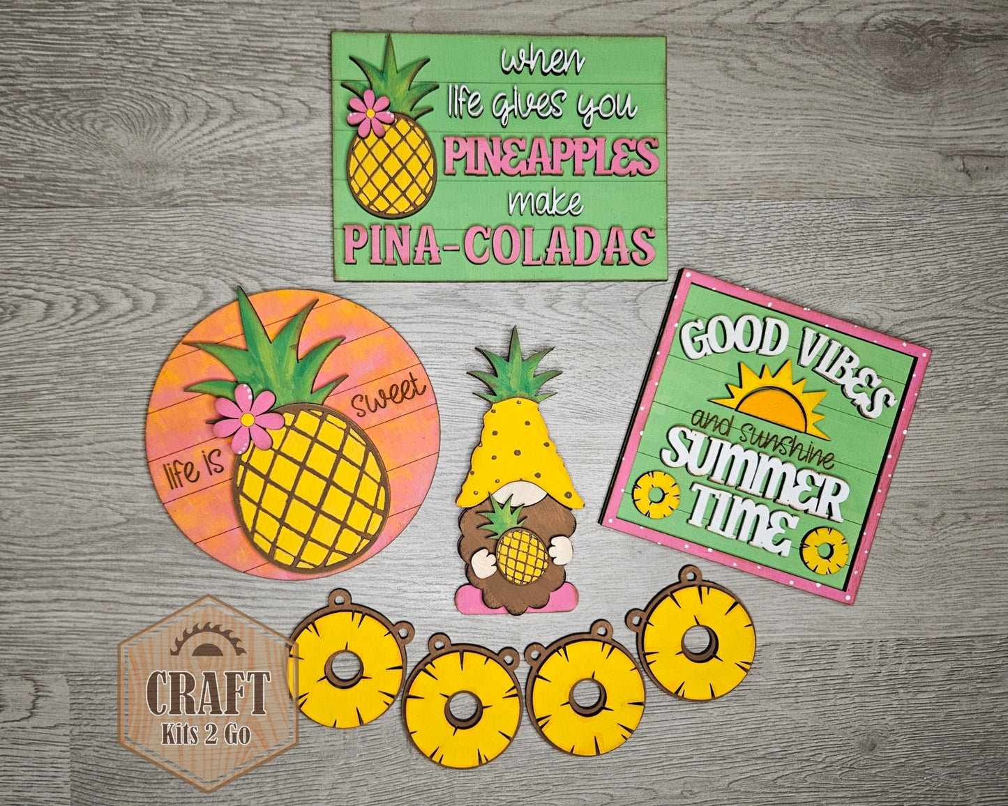 Tropical Pineapple Gnome | #4574
