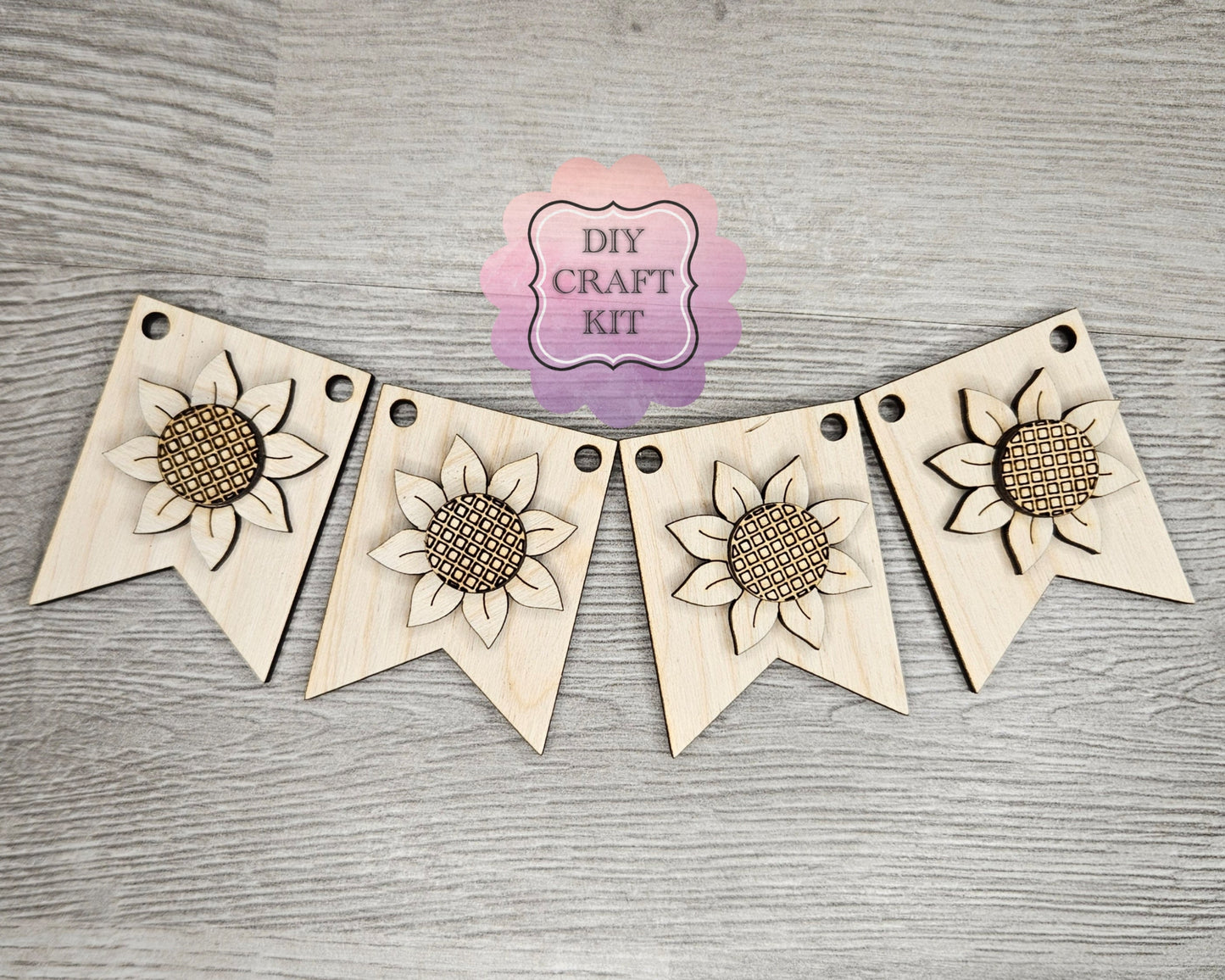 Sunflower Bunting | #4577