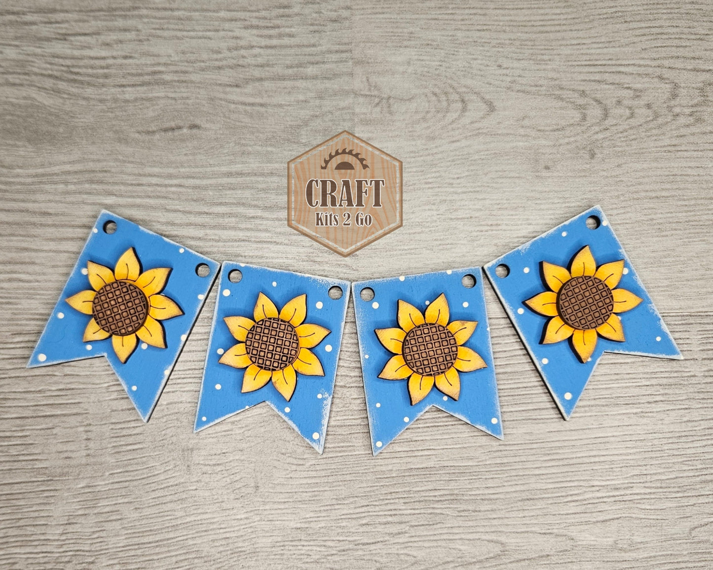 Sunflower Bunting | #4577