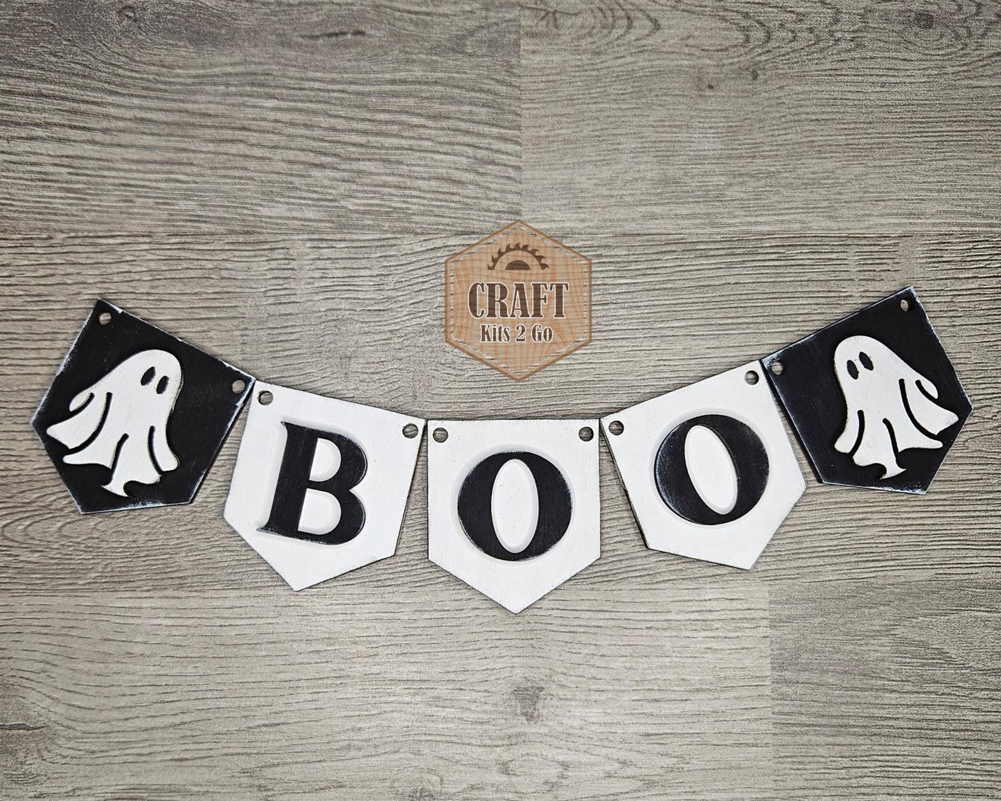 BOO Halloween Bunting | #4589