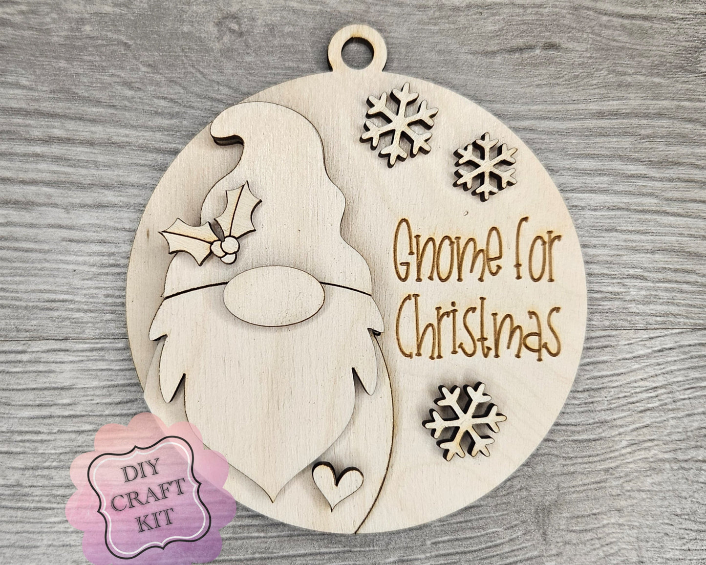 Gnome For Christmas Ornament | #4449