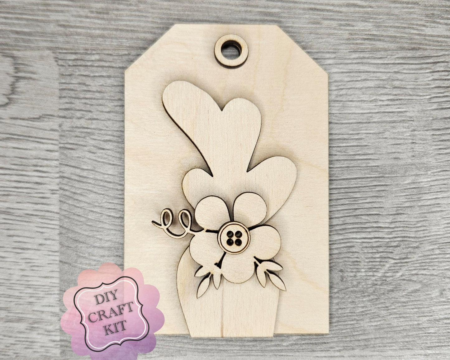 Easter Carrot Tag | #4637