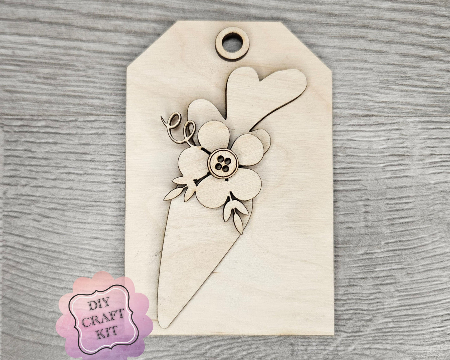 Easter Carrot Tag | #4542