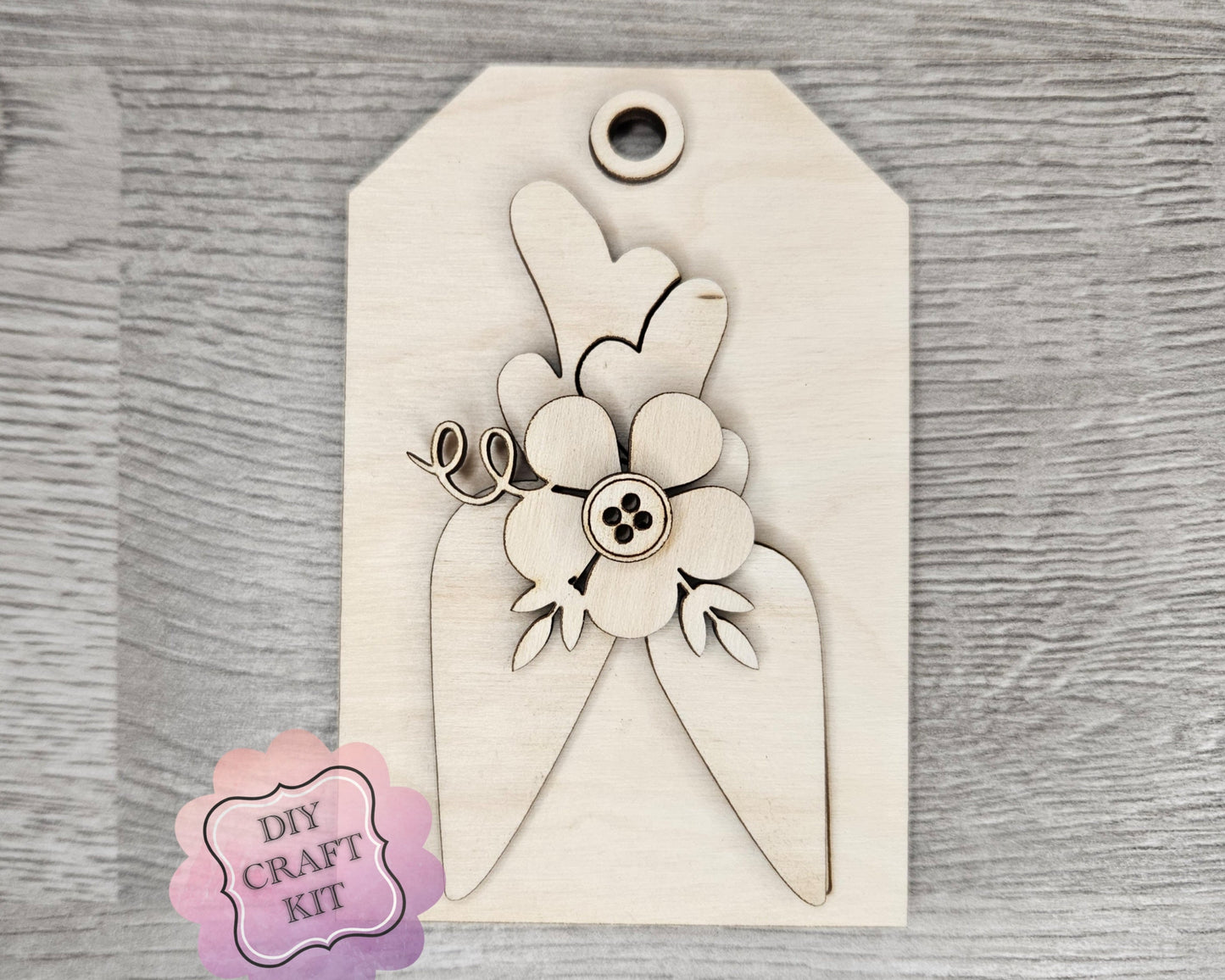 Easter Carrot Tag | #4635