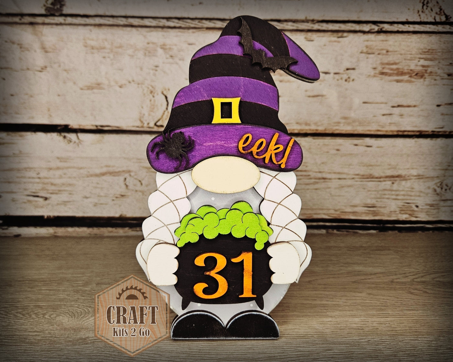 Interchangeable GIRL Gnome | HALLOWEEN TOPPER | #200002-9
