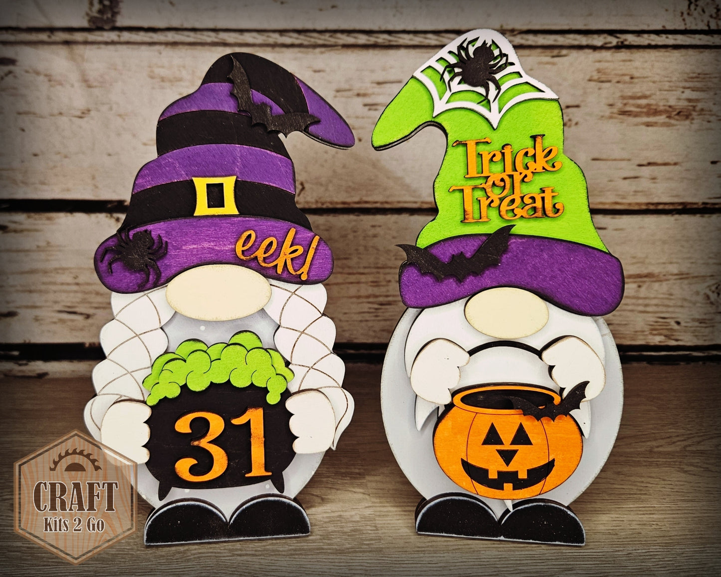 Interchangeable GIRL Gnome | HALLOWEEN TOPPER | #200002-9