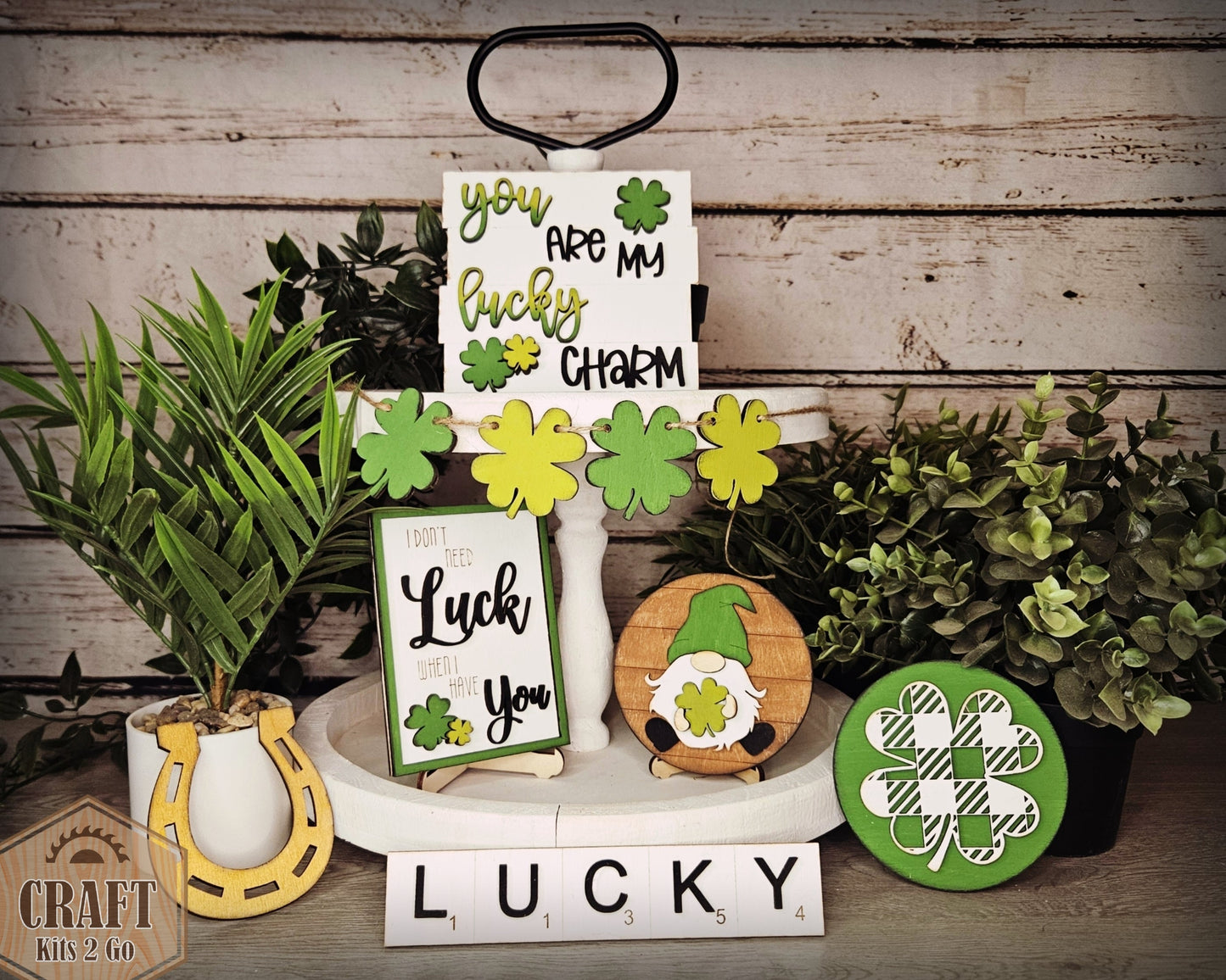 St. Patrick's Day Tier Tray | #100063