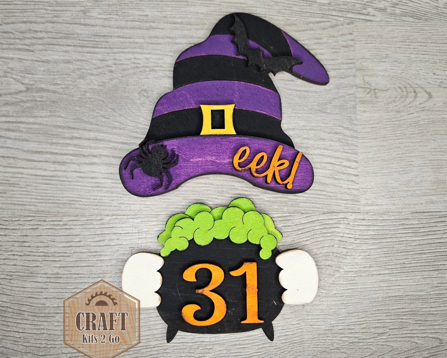 Interchangeable GIRL Gnome | HALLOWEEN TOPPER | #200002-9