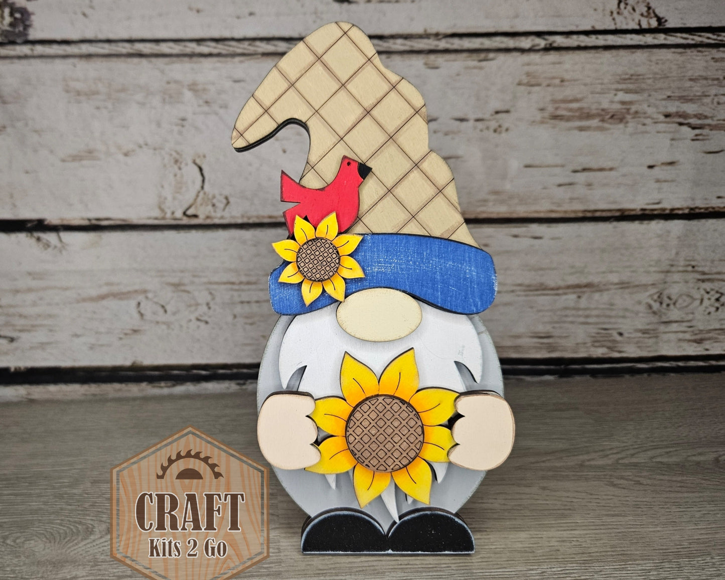 Interchangeable Gnome | BOY SUNFLOWER TOPPER | #200002-13