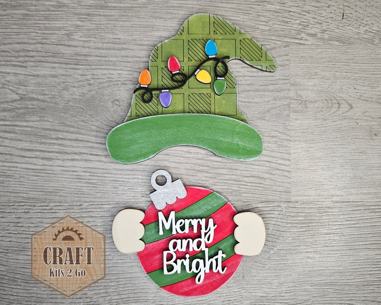 Interchangeable GIRL Gnome | CHRISTMAS TOPPER | #200002-11