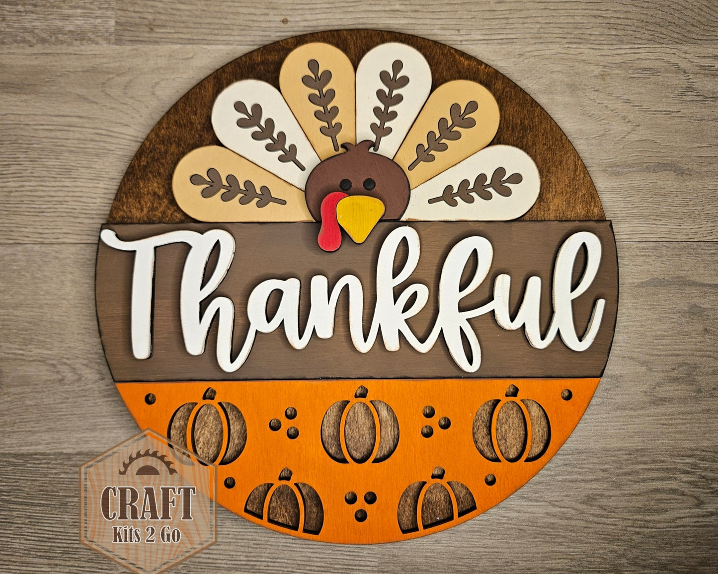Thankful Thanksgiving Sign | #4621