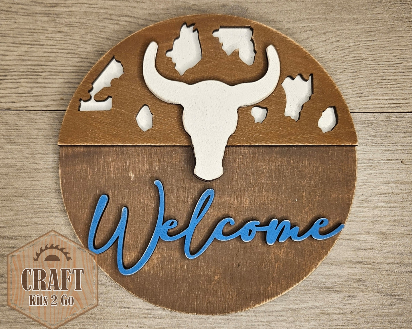 Western Welcome Sign | #4670
