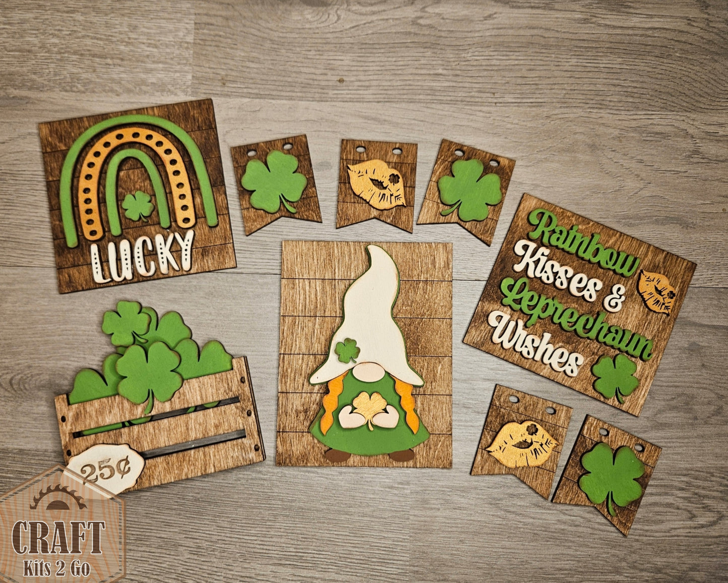 Rainbow Kisses & Shamrock Wishes | #4729