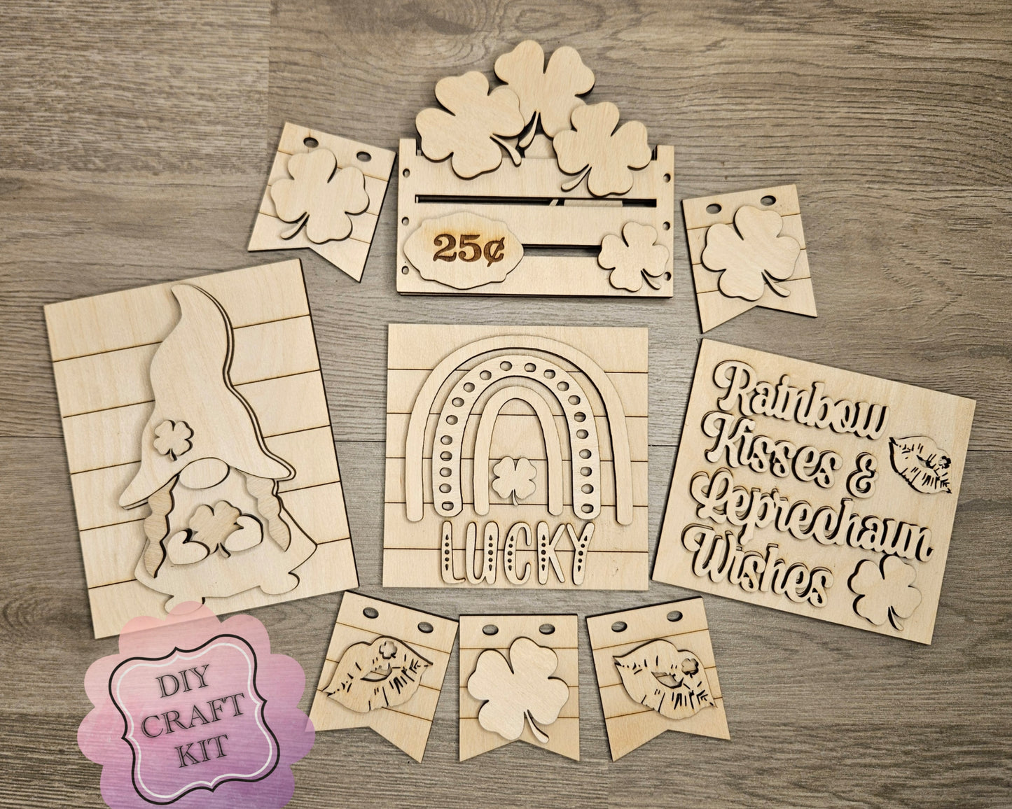 Rainbow Kisses & Shamrock Wishes | #4729