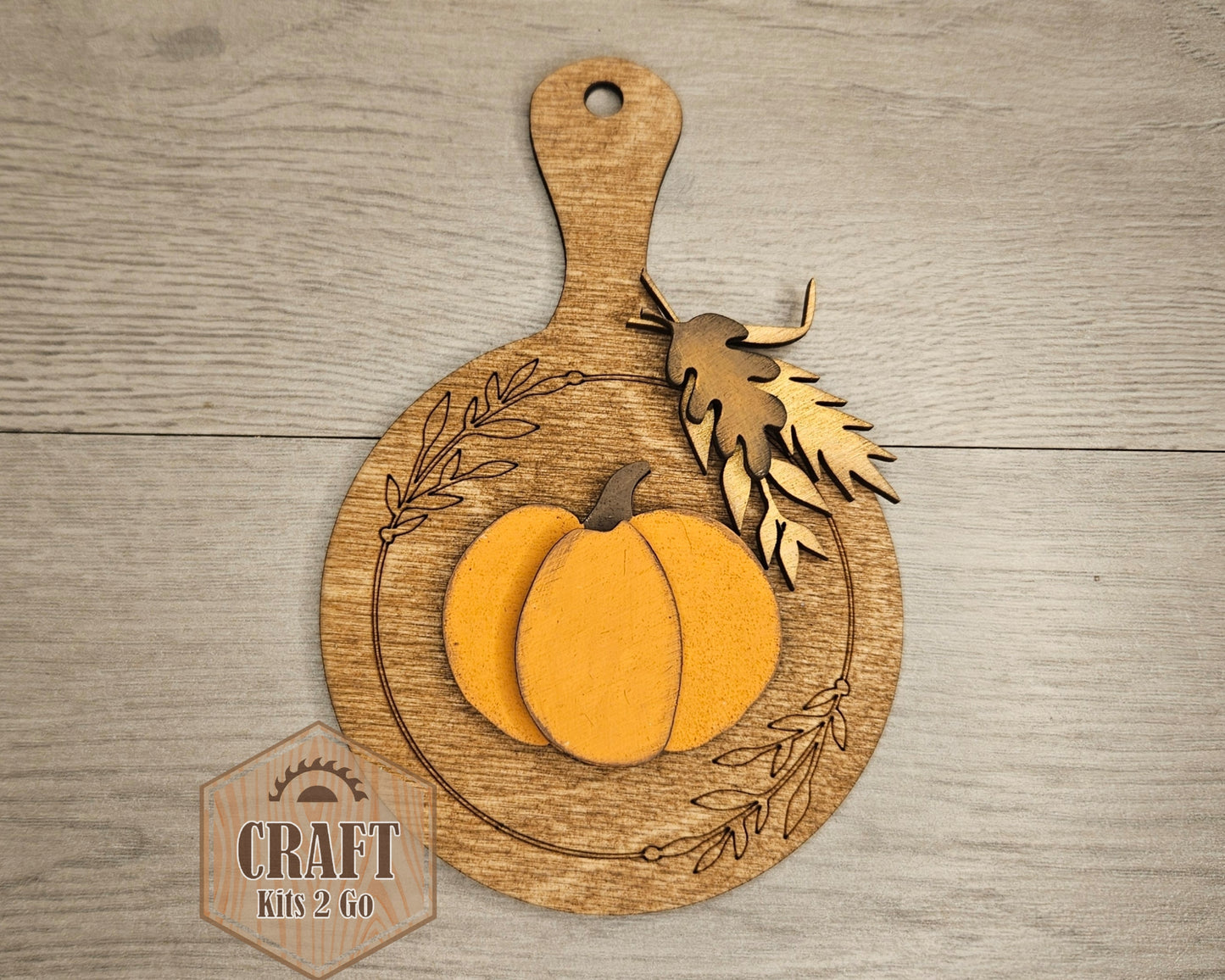 Thanksgiving Pumpkin Cutting Board | #4724