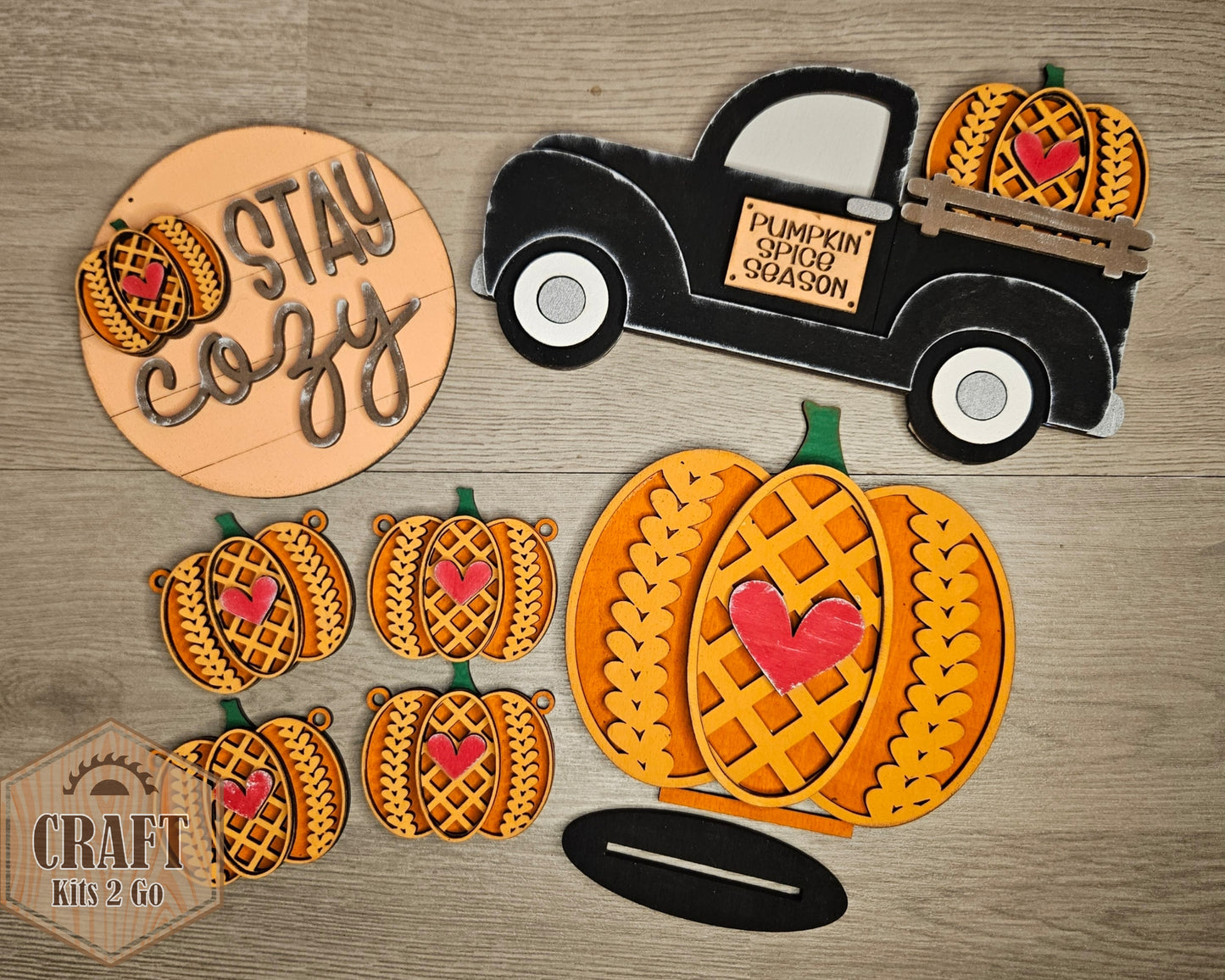 Fall Truck Pumpkin Sweater | #3951