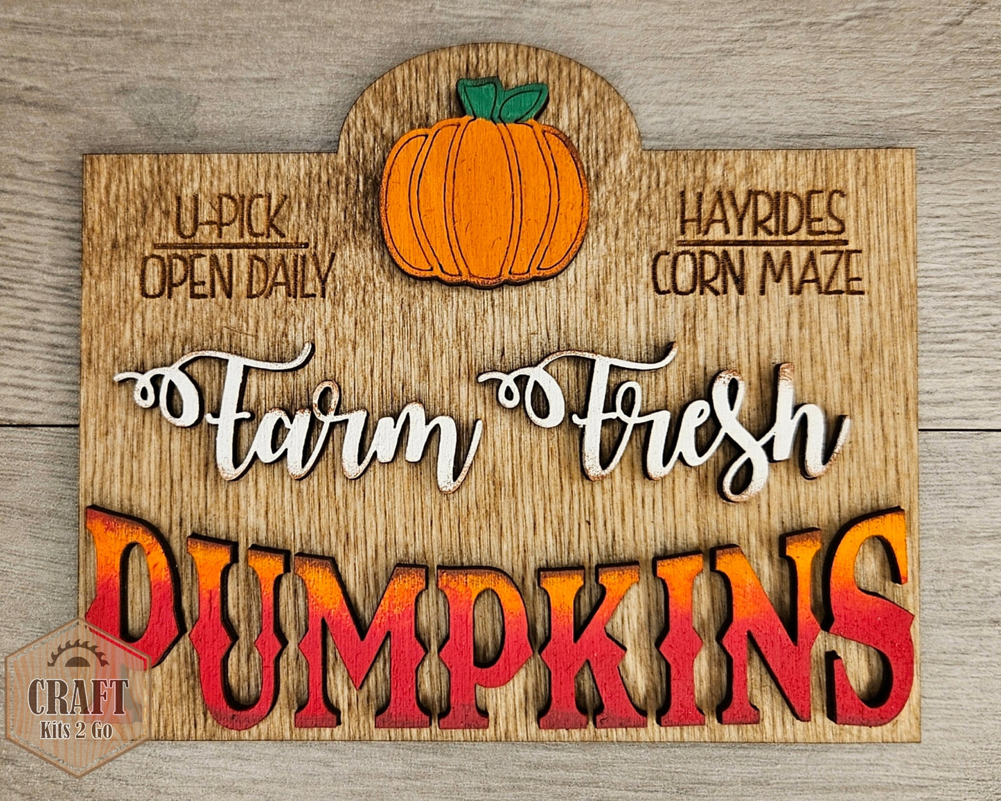 Pumpkin Patch Sign | #2960