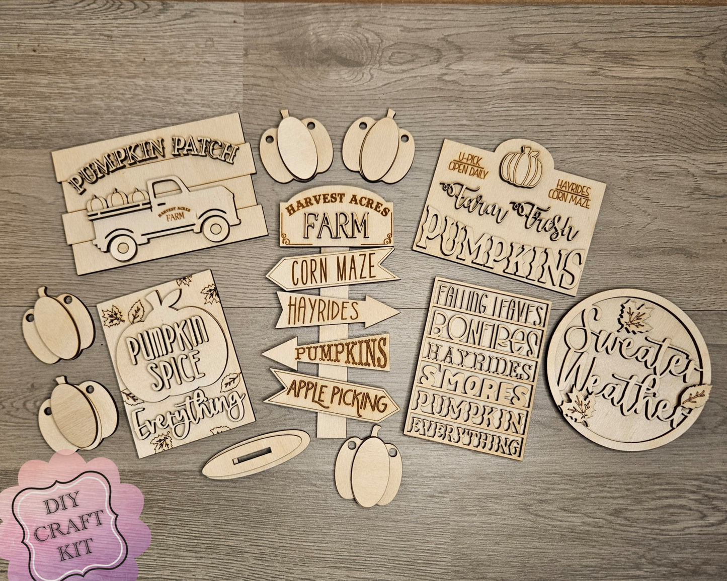 Pumpkin Bunting | #2962