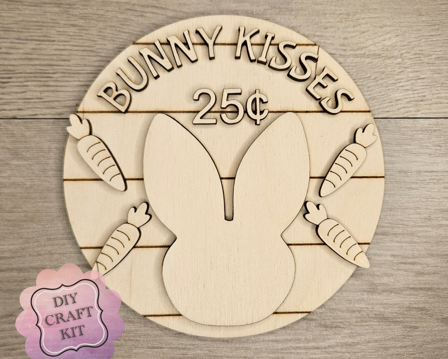 Easter Bunny Kisses Sign | #2758