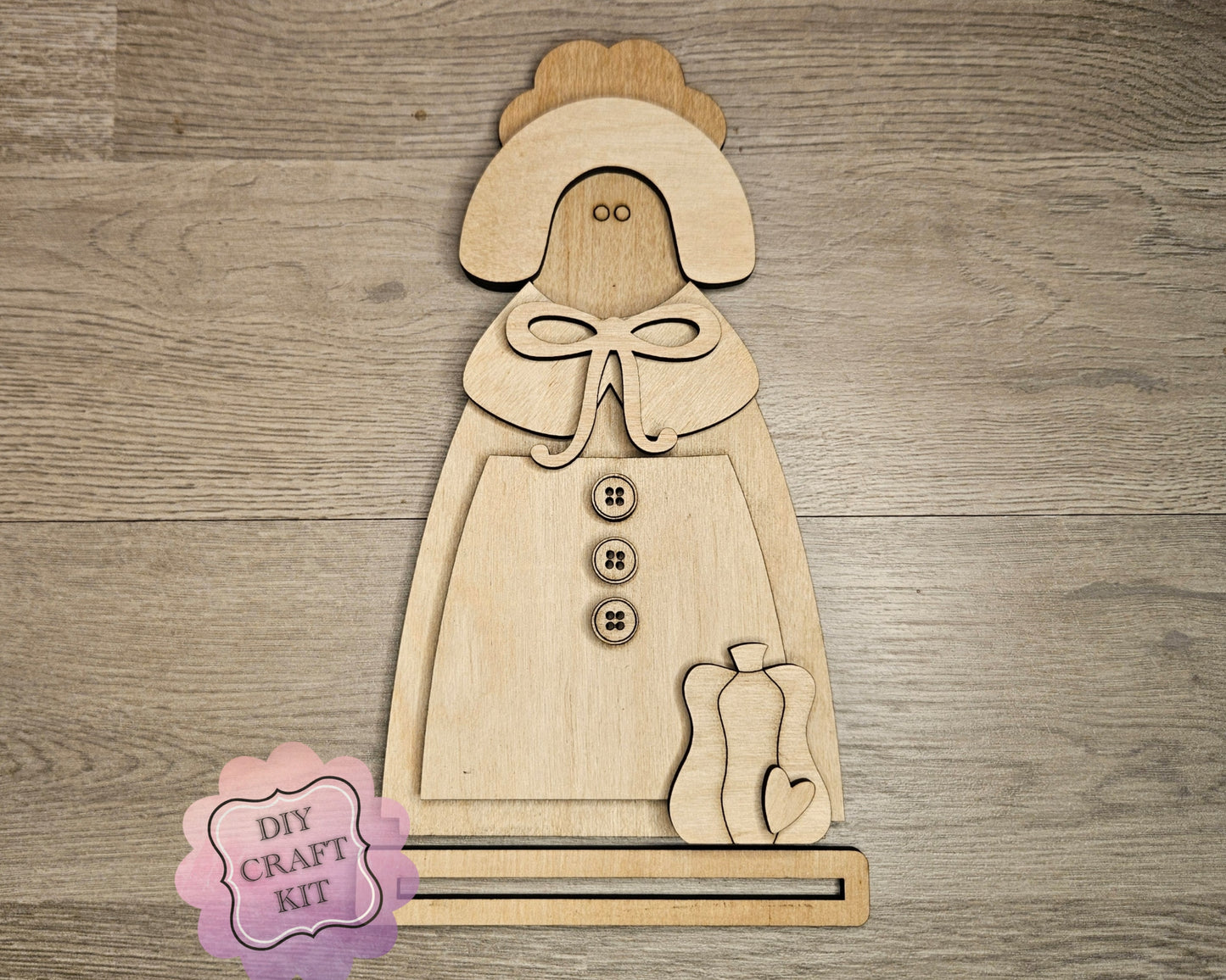 Pilgrim Girl Shelf Sitter | #4474