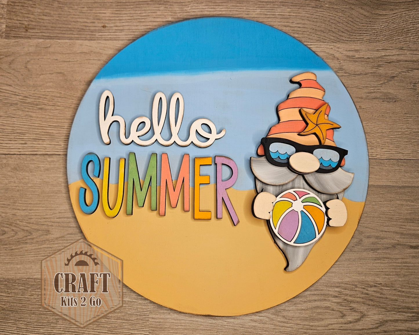 Hello Summer Beach Gnome | #3749
