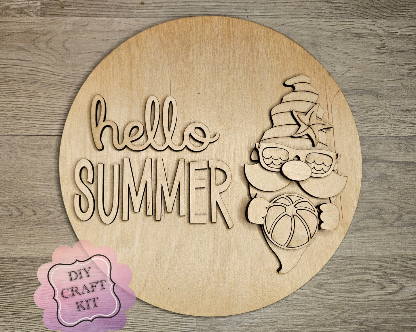Hello Summer Beach Gnome | #3749